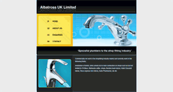Desktop Screenshot of albatrossuk.co.uk
